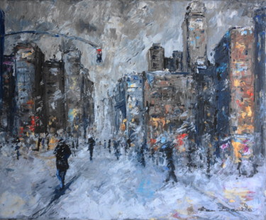 New York City, tempête...